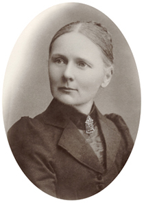Landelius hustru Augusta, född Ekbom. Bild: Bertil Senneryd