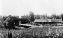 Foto på Torpet Filipsberg, från 1935, utlånat av Yxnerums hembygdsförening.